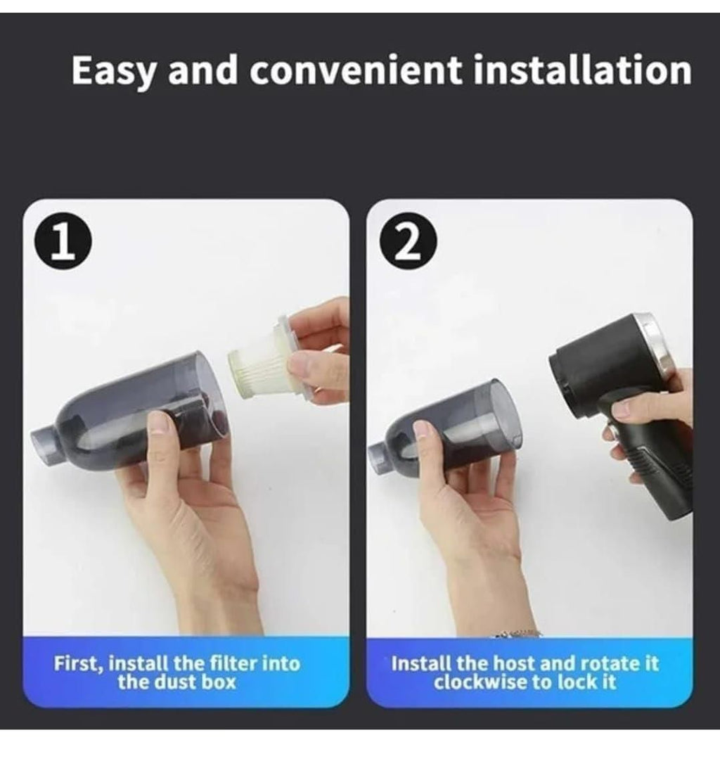 Compact Wireless Vacuum Cleaner - Kartflick